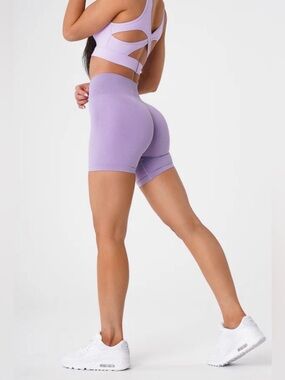 NVGTN Lavender Shorts